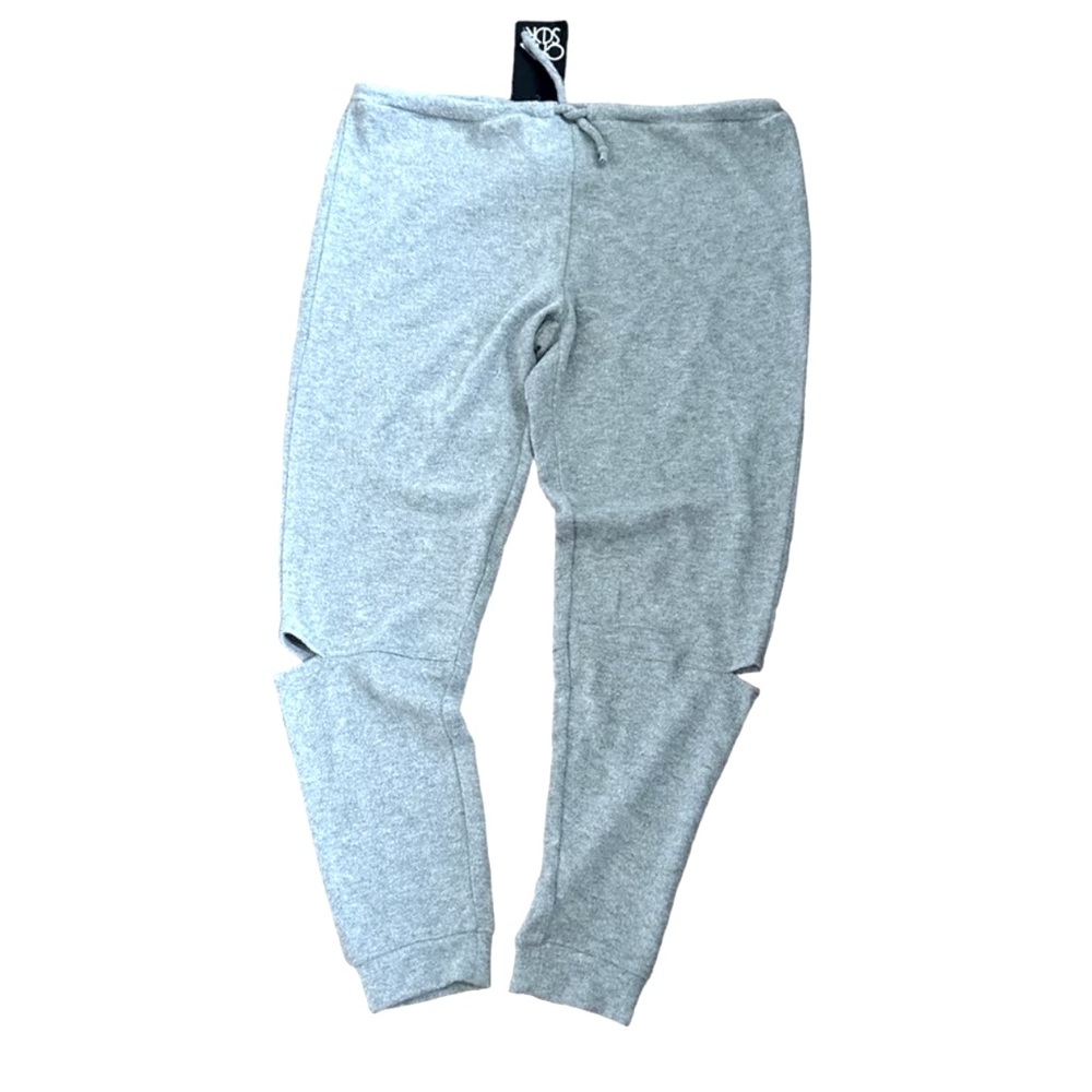 Chaser Fleece Drawstring Sweatpants Split Side Knee Super Soft Size Medium